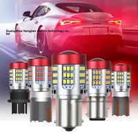ZHIXIN Nouvelles Ampoules LED Super Lumineuses 12V 3030 1156 1157 pour Clignotants et Feux de Recul de Voiture, Feux Stop/Arrière en Silicone à Lumière Stable/Clignotante 3000 Lm