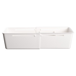 Boîte de rangement à tiroirs ajustables 27-38,5 cm, compartiments en PP sans couvercle, pour organiser vêtements, papeterie, pièces détachées, multi-espaces - Product Image 3