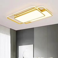 Plafonniers d'intérieur à LED pour le salon, la cuisine, la chambre à coucher, l'appartement, le restaurant, le bar, l'éclairage de la maison, plafonnier LED en acrylique moderne