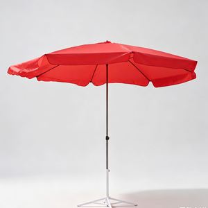 Sombrilla de Playa Moderna de Alta Calidad con Logotipo Personalizado, Parasol para Patio Trasero y Piscina - Product Image 1