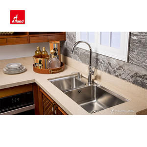 Armoires de cuisine Allandcabinet sur mesure en chêne américain, pin, bois dur, noyer, frêne, placage de bois massif, style shaker - Product Image 2