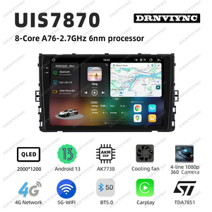 Radio de Coche con Pantalla Estéreo de 9.5 Pulgadas, 7870, 2k, Android 13, Carplay, GPS, para VW Volkswagen Jetta, Polo, <span class=keywords><strong>Golf</strong></span>, Passat, Tiguan <span class=keywords><strong>2018</strong></span>+ - Product Image 3