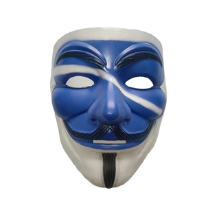 Halloween Carnaval Plastique Fantôme Étape Danse Film Thème V Masque Visage <span class=keywords><strong>Horreur</strong></span> Danse Fête Masque - Product Image 1