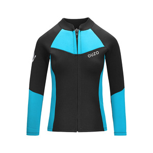 Traje <span class=keywords><strong>de</strong></span> buceo <span class=keywords><strong>de</strong></span> 1,5mm para <span class=keywords><strong>mujer</strong></span>, traje <span class=keywords><strong>de</strong></span> neopreno separado <span class=keywords><strong>de</strong></span> manga larga y traje <span class=keywords><strong>de</strong></span> baño, traje <span class=keywords><strong>de</strong></span> surf, estilo <span class=keywords><strong>chaqueta</strong></span> - Product Image 4