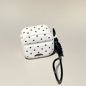 Funda Protectora de Cuero con Diseño de Puntos Minimalista, Correa Antipérdida, Estilo Coreano, Impermeable y Resistente a Impactos - Product Image 1