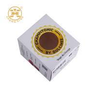 Boîte d'emballage en papier blanc avec logo en feuille d'or personnalisé, forme personnalisée, boîte rigide pour cosmétiques, salon de beauté, impression CMJN avec fenêtre vide