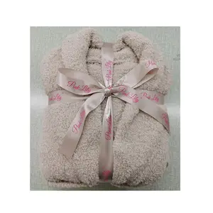 Soft Absorbent Micro Feather Yarn Not Feather Yarn Knit Women's Bath Robes