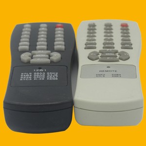 Télécommande TV à perles de cristal 57L5 55K3 58A3 56A6 54B4 5Z26 58A7 51C3 54JB Code fixe Noir Blanc cassé - Product Image 2