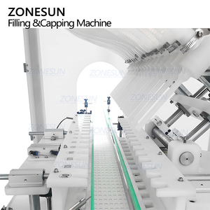 ZONESUN ZS-FAL180V4 otomatik açı boyun Boftles korozyon önleyici Hcl asit kimyasal aşındırıcı sıvı dolum kapaklama makinesi - Product Image 4