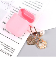 Porte-clés créatif en métal DIY, motif coquillage mignon et adorable, accessoire de bijouterie
