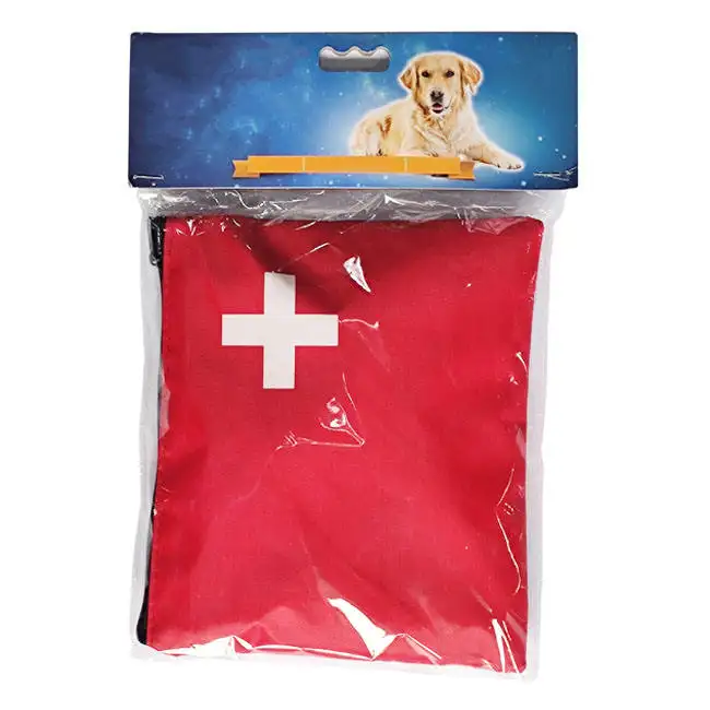 Impermeável emergência cão gato pet primeiros socorros saco kit personalizado portátil pet primeiros socorros kit