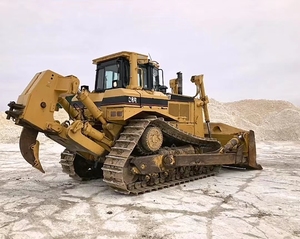 รถดันดินมือสอง CAT D8R สำหรับขาย รุ่น D8T D9R Komatsu D155 SHANTUI SD32 Zoomlion ZD320 รถดันดินแบบตีนตะขาบ - Product Image 5