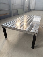 Table de soudage flexible 3D Meisida - Construction de haute précision en acier nitrué, dimensions personnalisables