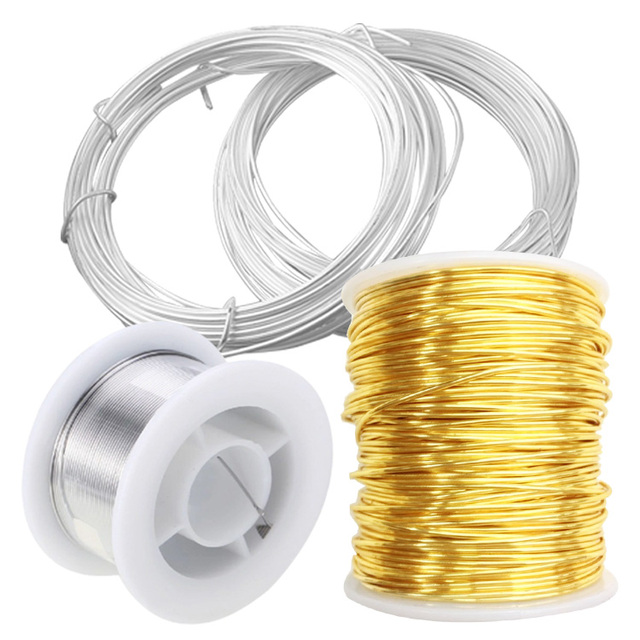 99.999% Pure Gold Au Wire and Pure Silver Ag Wire 1mm 2mm Wire Diameter