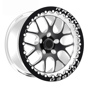 LZT-2736 S77 Beadlock Concave Forged Wheels <strong>15</strong> <strong>17</strong> 18 Inch for Ford Mustang GT Chevrolet Camaro SS BMW M4 Toyota Supra A90 - Product Image 4