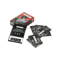 Jeu de cartes à jouer en papier imperméable personnalisé OEM, jeu de poker pour adultes, jeux de cartes à jouer