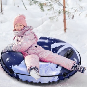 Toboggan gonflable commercial double en caoutchouc pour sports d'hiver - Product Image 6