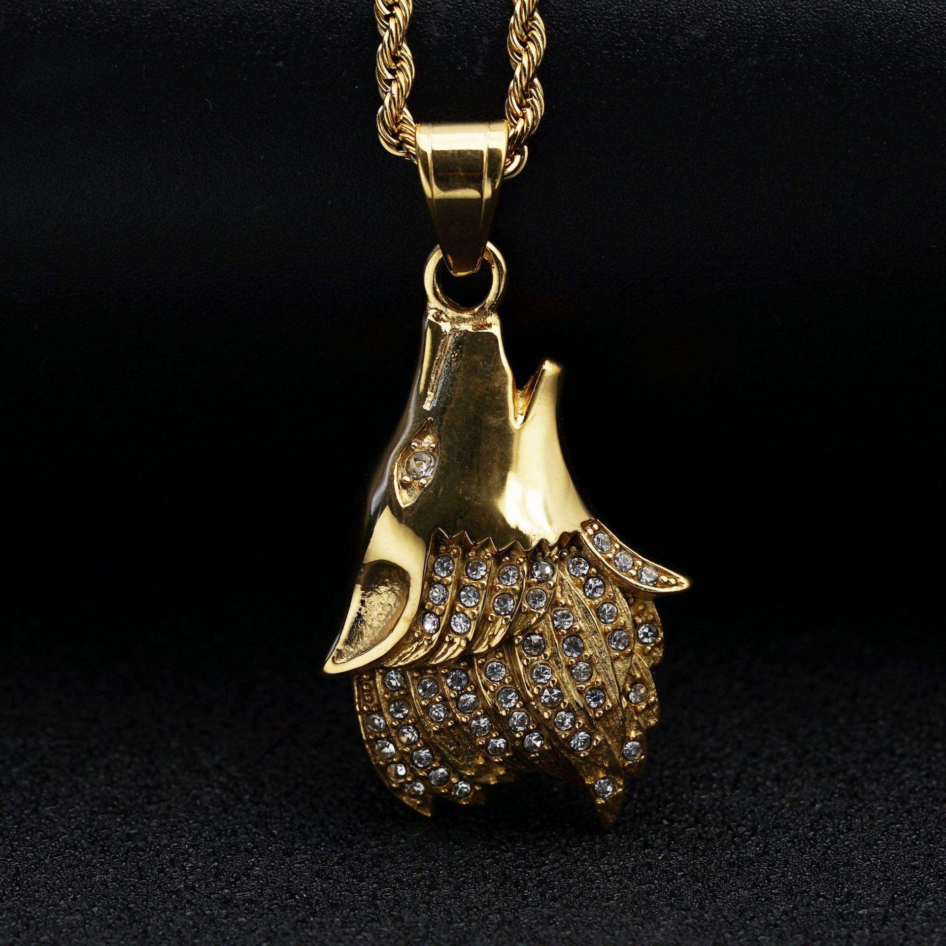 Gold Single Pendant