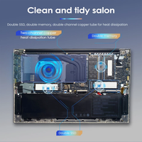 2025 nouvel ordinateur portable professionnel ultra-mince à grande vitesse de 16 pouces I7 13620H avec empreinte digitale Win 11 Pro déverrouiller les ordinateurs portables Intel I7