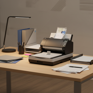 Scanner de documents A4 haute vitesse, couleur haute <span class=keywords><strong>d</strong></span>éfinition, entièrement <span class=keywords><strong>automatique</strong></span>, recto verso, USB 3.0, modèle Fi-7260 <span class=keywords><strong>d</strong></span>'<span class=keywords><strong>occasion</strong></span> - Product Image 2