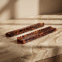 Support magnétique en acrylique en forme de U pour Mahjong, portable, écologique, étanche et durable, pour le rangement des tuiles à la maison ou en camping