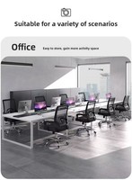 Chaise pivotante économique avec design ergonomique réglable, chaise de bureau adaptée aux postes de travail informatiques