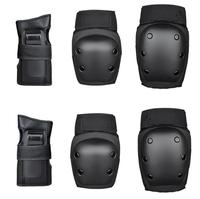 7 pièces en 1 genouillères coudées casque poignet genouillère vélo cyclisme Skateboard rouleau protecteur de sécurité enfants patinage