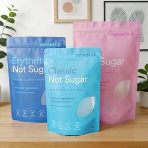 ถุงบรรจุภัณฑ์ขนมขบเคี้ยวแบบตั้งได้ ซิปล็อค ผิวสัมผัสนุ่ม สำหรับใส่ลูกอม เยลลี่ อาหาร พร้อมหน้าต่างใส ขั้นต่ำ 500 ชิ้น - Product Image 2