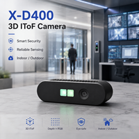 Capteur de vision 3D X-D400 pour l'automatisation des lignes de production, machine de comptage d'objets, caméra optique industrielle IToF 3m