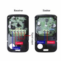Sensor Gerak PIR AC/DC 12V-24V untuk Deteksi Pintu Masuk Garasi Luar Ruangan untuk Keamanan Bagian Depan Toko Sensor Sinar Inframerah Fotocell