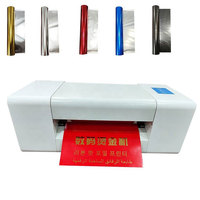 Machine de marquage à chaud à feuille d'or de qualité supérieure 360B, équipement de marquage à chaud automatique de bureau pour l'impression et la conception de logos personnalisés