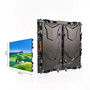 Layar LED Dinding Digital Tahan Air untuk Iklan, Panel Ganda Luar Ruangan, IP65, 2 Sisi, Tetap - Product Image 4