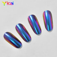 YICAI Multi Chameleon Oxyde de Fer Inorganique Gloss à Lèvres Végétalien Duo Chrome Pigment en Poudre pour Ongles Fard à Paupières Pigment Nacré Poudre de Mica