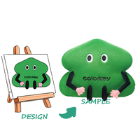 Peluche personnalisée, rembourrage en coton PP, matière en peluche super douce, fonction réconfortante, taille personnalisable, OEM/ODM disponible