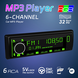 Sistema de Música para Auto BT, Reproductor Estéreo de 1 DIN con USB y Cargador para Auto, Formato de Audio Ape Bluetooth, Compre Reproductores <span class=keywords><strong>MP3</strong></span>, Reproductor de Música para Autos - Product Image 2