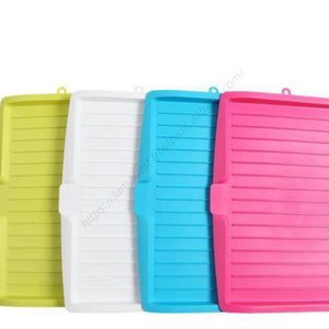 En gros C139 1 pièce Égouttoir à vaisselle multifonctionnel en plastique pour cuisine, grand égouttoir de séchage, rangement de comptoir, pour gouttes de thé - Product Image 1