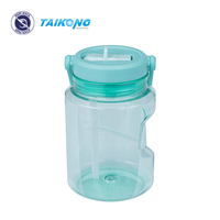 Bouteilles d'eau chaude en plastique personnalisées avec logo Taikong pour adultes et enfants, gobelets à boissons avec couvercles