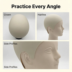 Piel <span class=keywords><strong>de</strong></span> Práctica 5D 3D para Cuero Cabelludo, Piel <span class=keywords><strong>de</strong></span> Ejercicio <span class=keywords><strong>de</strong></span> Cuero para Micropigmentación Capilar y Entrenamiento <span class=keywords><strong>de</strong></span> Tatuaje Capilar - Product Image 5