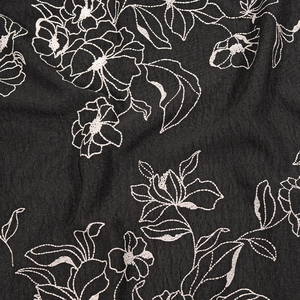 थोक उलागिरि 100% पॉलिएस्टर क्रेपे टिस्सू एयर फ्लो क्रिंकी डोबी लाइन लड़कियों के क्रेपे शर्ट परिधान के लिए एम्बॉस्ड कपड़े - Product Image 2