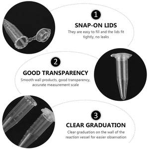 Venda quente descartável estéril cônico PP micro 5ml centrífuga tubo para outras fontes do laboratório - Product Image 4