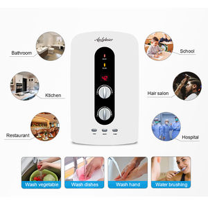 Chauffe-eau électrique instantané mural pour évier de cuisine avec pompe de surpression, solution pour basse pression d'eau - Product Image 4