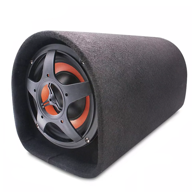 10 Inch Super Bass Car Audio Subwoofer Big Power 12V Active Car Subwoofer with Box and Amp