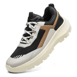 Zapatos para caminar al aire libre, transpirables, con malla de rejilla, con adornos multicolor, suela antideslizante con tacos profundos, para paseos de fin de semana en el campo - Product Image 2
