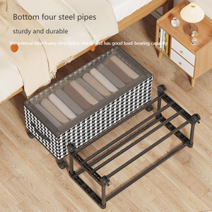 Organisateur mobile pliable de grande capacité <span class=keywords><strong>sous</strong></span> <span class=keywords><strong>le</strong></span> <span class=keywords><strong>lit</strong></span> Vêtements anti-poussière Jouets Tri Poitrine Roues <span class=keywords><strong>Rangement</strong></span> de vêtements de grande capacité - Product Image 3