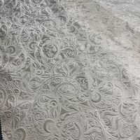 100% Polyester Floral Tissu D'ameublement Prix Compétitif Colle En Relief Holland Velvet Warp Tricoté Type pour Canapé Doublure Rideau
