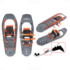 XATP Nouveauté <span class=keywords><strong>Raquettes</strong></span> à neige pour terrain montagneux et arctique, unisexe, pour l'hiver, avec cadre en plastique à fixation rapide et mousse EVA - Product Image 1