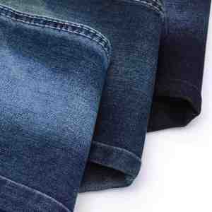 Unisex 70% Cotton 28% Poly 2% Spandex Căng Màu Xanh Grey Vải Denim Vải Bán Buôn Sản Phẩm - Product Image 4