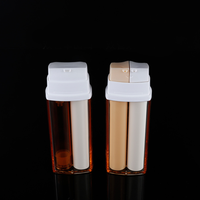 Échantillons gratuits 10ml 15ml 20ml 30ml Tube à double paroi Cosmétique Plastique PETG Acrylique Pompe Essence Lotion Bouteille sous vide