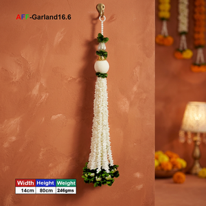 <b>Artificial</b> <b>Flower</b> Garland (mogra Ladi) AFF-Garland-16.6 Price Rs.480/piece {Different colors are available} - Product Image 4