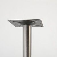Vente chaude Nouveau Style Métal En Acier Inoxydable Table À Manger Base Restaurant Meubles Base